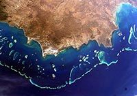 Gran Barrera de Coral satelite