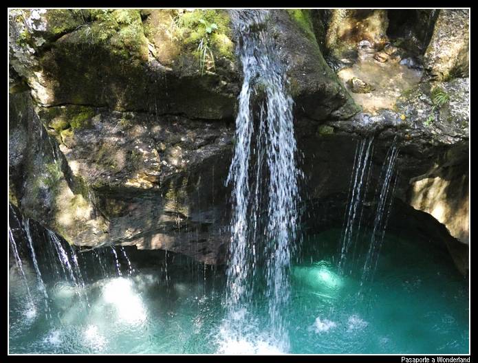 Garganta rio Soca Triglav