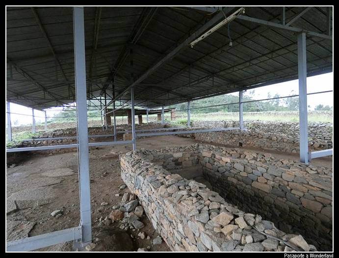Dungur Palacio de la Reina de Saba Axum