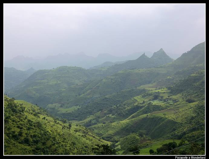 Camino a Axum Simien