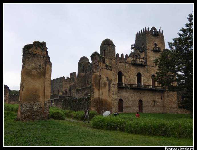 Fasil Gebbii castillos Gondar