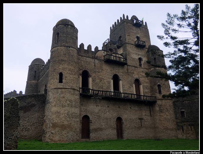Fasil Gebbii castillos Gondar