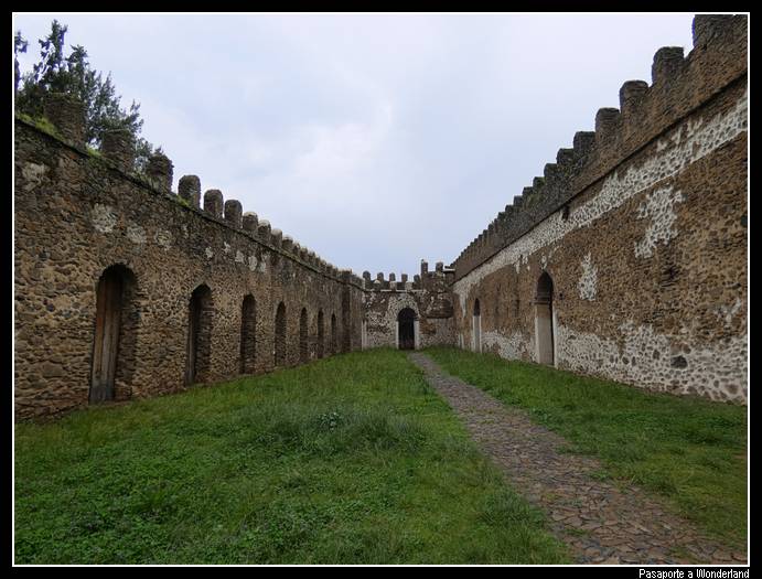 Fasil Gebbii castillos Gondar