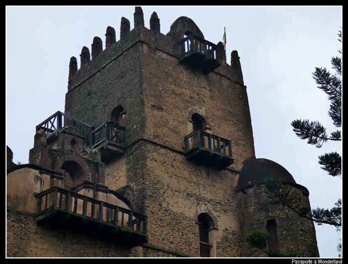 Fasil Gebbii castillos Gondar