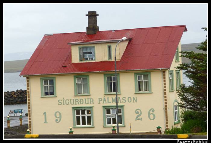 IsafjörðurEdificio mas antiguo de Islandia  data de 1734 
